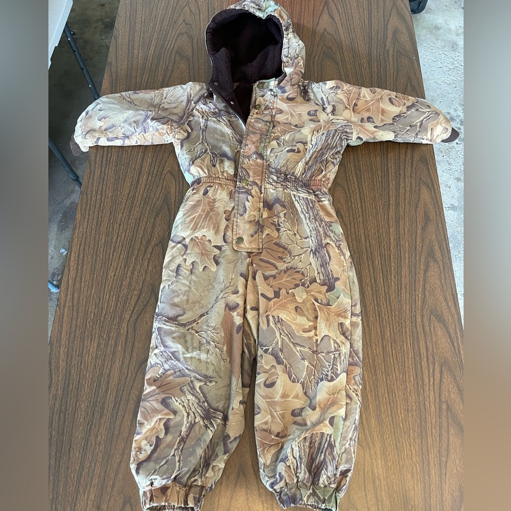 4T snowsuit Cabela’s toddler camo